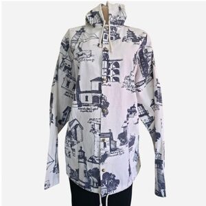 Vintage Michigan Rag Hooded Jacket Size L/XL Unisex